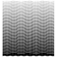 Штора для ванны WasserKRAFT Donau 180х200 Полосы арт-SC-24101 — фото 2, Шторы для ванной