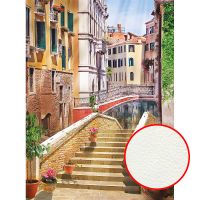 Фреска Ortograf Городской пейзаж 3810 Фактура флок FLK Флизелин (2*2,7) Бежевый, Город арт-3810 (флок FLK) — фото 1, Фрески