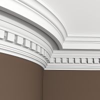 Карниз гибкий Европласт 1.50.110 2000x162x192 мм арт-1.50.110 (гибкий) — фото 2, Карнизы