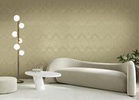 Обои Emiliana Parati Tekko New Винил на флизелине (1,06*10,05) Бежевый/Серебряный, Абстракция арт-20040T — фото 3, Обои для стен