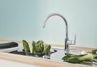 Смеситель для кухни Grohe Baucurve Хром арт-31231001 — фото 2, Смесители для кухни