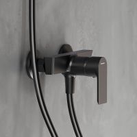 Смеситель для душа Damixa Apollo Черный матовый арт-472000300 — фото 4, Смеситель для душа