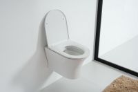 Унитаз Orange подвесной с сиденьем Микролифт арт-C01-100W — фото 8, Подвесные унитазы