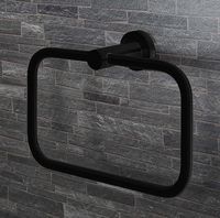 Товар: Кольцо для полотенец Colombo Design Plus Черное матовое арт-W4931.NM - фото 3 Кольцо для полотенец Colombo Design Plus Черное матовое арт-W4931.NM — фото 3, Полотенцедержатели