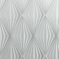 Обои Solo Anemone Винил на флизелине (1,06*10,05) Серый, Геометрия/Ромб арт-168545-12 — фото 1, Обои для стен