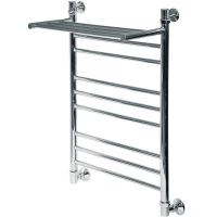 Водяной полотенцесушитель Ника Classic ЛП (Г2) ВП 80/50 с полкой Хром арт-ЛП Г2 ВП 80/50 — фото 2, Водяные полотенцесушители