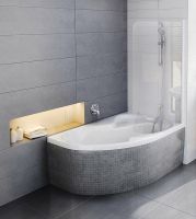 Акриловая ванна Ravak Rosa II 160x105 R без гидромассажа арт-CL21000000 — фото 5, Акриловые ванны