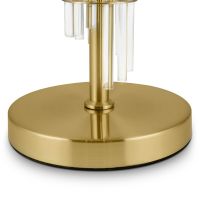 Настольная лампа Maytoni Neoclassic Alloro Белая Латунь Прозрачная арт-MOD088TL-01BS — фото 3, Настольные лампы