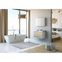 Зеркальный шкаф Aqwella МС 100 МС.04.10 Белый арт-MC.04.10 — фото 3, Зеркальные шкафы в ванную