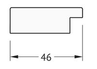 Зеркало Evoform Definite 48х38 в багетной раме - Чеканка белая 46 мм арт-BY 3002 — фото 6, Зеркала в ванную комнату