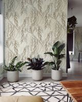 Обои Solo Willow Винил на флизелине (1,06*10) Бежевый/Бронзовый, Листья арт-E201704 — фото 4, Обои для стен