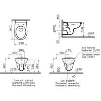 Товар: Унитаз Vitra Normus подвесной без сиденья арт-6855B003-0101 - фото 12 Унитаз Vitra Normus подвесной без сиденья арт-6855B003-0101 — фото 12, Подвесные унитазы
