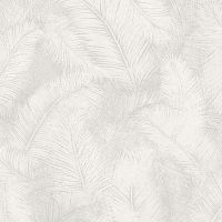 Обои Grandeco Arcadia Винил на флизелине (0,53*10,05) Белый, Листья арт-A 70201 — фото 1, Обои для стен