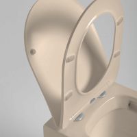 Унитаз Vincea Piatti подвесной Капучино матовый с сиденьем Микролифт арт-VT1-11SMC — фото 7, Подвесные унитазы