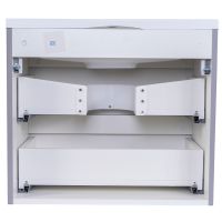 Тумба под раковину Style Line Бергамо 60 подвесная Серая антискрейч арт-СС-00002317 — фото 4, Тумбы под раковину