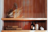 Керамическая плитка Amadis Stripes Caramelo Crackle настенная 6,5х26,1 см арт-8436552229460 — фото 2, Керамическая плитка