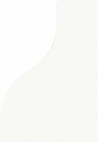 Керамическая плитка Equipe Curve White Matt настенная 8,3х12 см арт-28856 — фото 1, Керамическая плитка