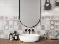 Керамическая плитка Gracia Ceramica Lane Grey Серый 03 настенная 25х60 см арт-010100001541 — фото 8, Керамическая плитка