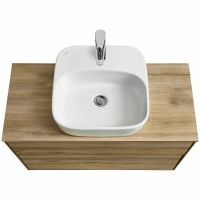 Тумба под раковину Aquaton Либерти 100 подвесная Дуб эльвезия арт-1A279601LYC70 — фото 11, Тумбы под раковину