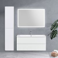 Тумба под раковину BelBagno 120 подвесная Bianco Lucido арт-ALBANO-1200-2C-SO-BL — фото 15, Тумбы под раковину