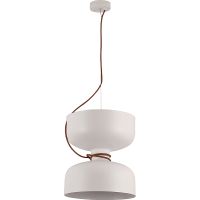 Подвесной светильник Crystal Lux Белый арт-UNO SP1.1 WHITE — фото 1, Подвесные светильники