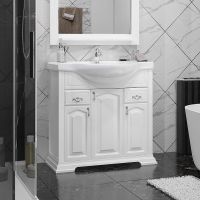 Товар: Тумба под раковину Opadiris Риспекто 85 Белая матовая арт-00-00006704 - фото 2 Тумба под раковину Opadiris Риспекто 85 Белая матовая арт-00-00006704 — фото 2, Тумбы под раковину