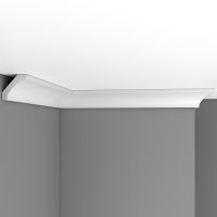 Карниз Decomaster 2400x50x50 мм арт-96010 — фото 1, Карнизы