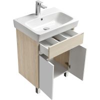 Тумба под раковину Aquaton Верди PRO 60 H Белый Ясень фабрик арт-1A207701VDAV0 — фото 2, Тумбы под раковину