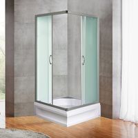 Душевой уголок River Morava XL 100x100 MT с поддоном арт-10000008326 — фото 2, Квадратные душевые уголки