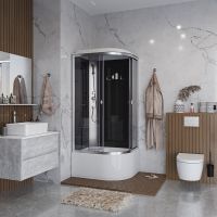 Товар: Душевая кабина Niagara Eco 90x80 L без гидромассажа арт-E90/80/40L/TN - фото 3 Душевая кабина Niagara Eco 90x80 L без гидромассажа арт-E90/80/40L/TN — фото 3, Душевые кабины