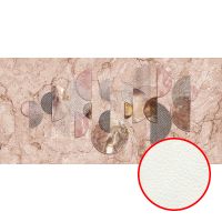 Фреска Ortograf Misto 33978 Фактура флок FLK Флизелин (5*2,4) Розовый, Геометрия/Мрамор/Абстракция арт-33978 (флок FLK) — фото 1, Фрески