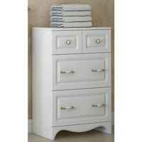 Товар: Комод Corozo Классика 55 Белый арт-SD-00000329 - фото 2 Комод Corozo Классика 55 Белый арт-SD-00000329 — фото 2, Комоды и тумбы для ванной комнаты