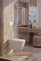 Комплект унитаза-биде Tece Spring S 955799 с инсталляцией с сиденьем Микролифт и клавишей смыва Хром глянцевый арт-S955799 — фото 11, Умные унитазы