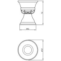 Мыльница Migliore Provance Золото арт-17684 — фото 3, Мыльницы