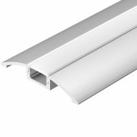 Профиль алюминиевый Arlight накладной для ступеней Серебристый арт-016149 — фото 1, Профили для светодиодных лент