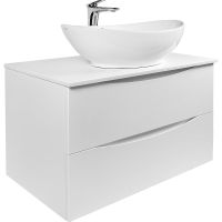 Товар: Тумба под раковину Bond Cube 80 подвесная Белая матовая арт-T05805 - фото 10 Тумба под раковину Bond Cube 80 подвесная Белая матовая арт-T05805 — фото 10, Тумбы под раковину