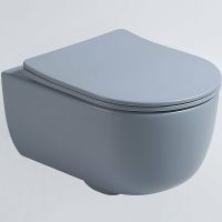 Унитаз Vincea Evo подвесной Океан матовый с сиденьем Микролифт арт-VT1-34SMO — фото 2, Подвесные унитазы