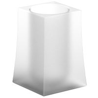 Стакан для зубных щеток Sonia S-7 Белый матовый арт-129416 — фото 1, Стаканы для зубных щеток