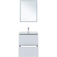 Тумба под раковину Aquanet Джейн 60 подвесная Белая матовая арт-313284 — фото 10, Тумбы под раковину