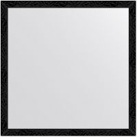 Зеркало Evoform Definite 59х59 в багетной раме - Черные дюны 32 мм арт-BY 7484 — фото 1, Зеркала в ванную комнату