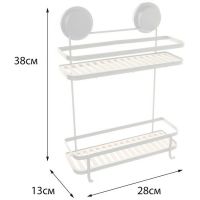 Полка корзина Fixsen Magic Wood Черная матовая Дерево арт-FX-930B-2 — фото 3, Полки для ванной и душа
