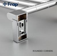 Полотенцедержатель Frap F18 поворотный Хром арт-F1813 — фото 7, Полотенцедержатели
