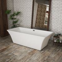 Акриловая ванна Grossman Cristal 180х80 без гидромассажа арт-GR-1901 — фото 2, Акриловые ванны