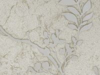 Обои Solo Grace Винил на флизелине (1,06*10) Бежевый/Серебряный, Листья арт-E201507 — фото 2, Обои для стен
