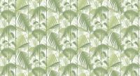 Фреска Ortograf Oasis 32744 Фактура бархат FX Флизелин (5*2,7) Белый/Зеленый, Листья арт-32744 (бархат FX) — фото 2, Фрески