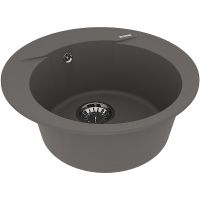 Кухонная мойка Lemark Sula 500 Серый шелк арт-9910005 — фото 2, Кухонные мойки