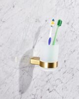 Товар: Стакан для зубных щеток Milacio Ultra Брашированное золото арт-MCU.961.GD - фото 3 Стакан для зубных щеток Milacio Ultra Брашированное золото арт-MCU.961.GD — фото 3, Стаканы для зубных щеток