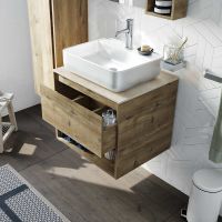 Товар: Тумба с раковиной STWORKI Карлстад 60 подвесная Дуб рустикальный арт-425083 - фото 3 Тумба с раковиной STWORKI Карлстад 60 подвесная Дуб рустикальный арт-425083 — фото 3, Тумбы с раковиной