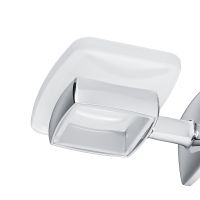 Мыльница AM.PM Gem Хром Белая арт-A9034200 — фото 5, Мыльницы