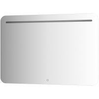Зеркало Evoform Ledline 80x120 с подсветкой 10 W - сенсорный выключатель арт-BY 2448 — фото 5, Зеркала в ванную комнату